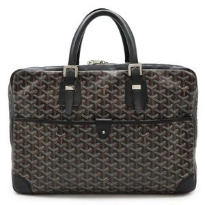 Goyard Ambassade MM PVC Leather Briefcase